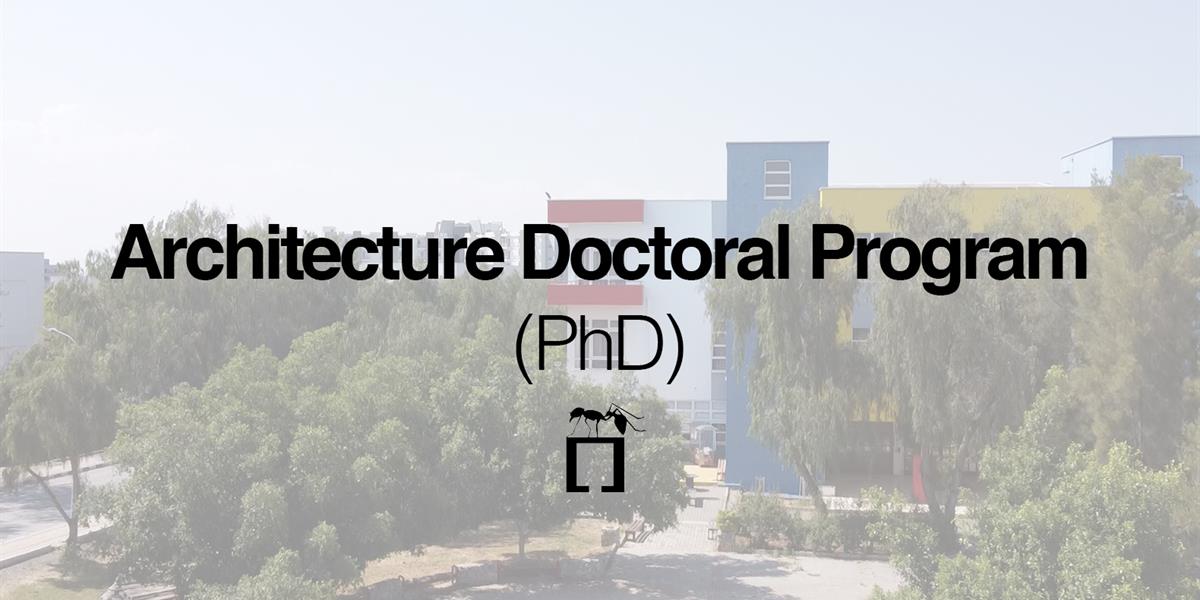 Welcome to Architecture Doctoral Program Website