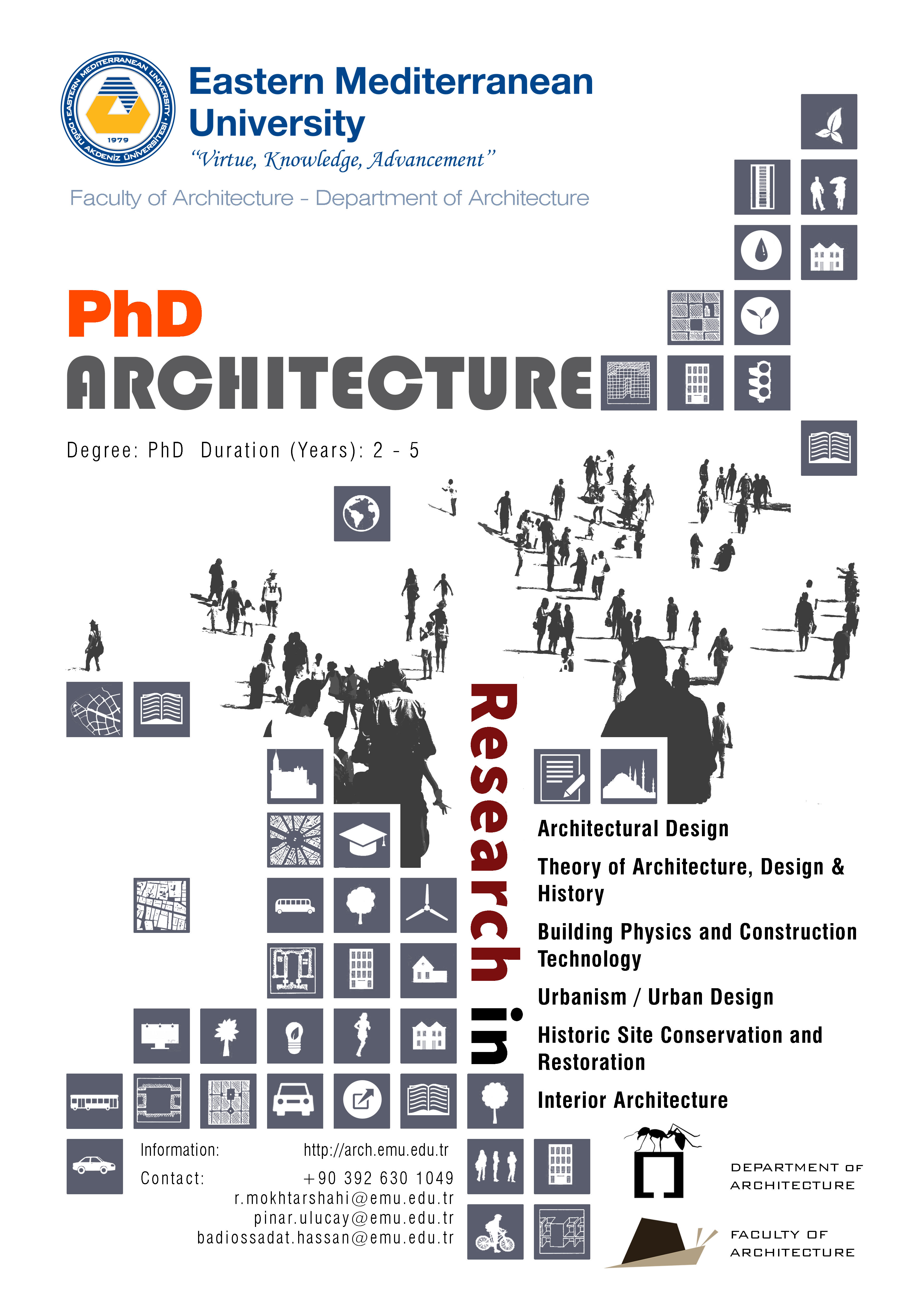 phd studies architecture